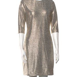 NWT Alice and Olivia Metallic Dress size 10
